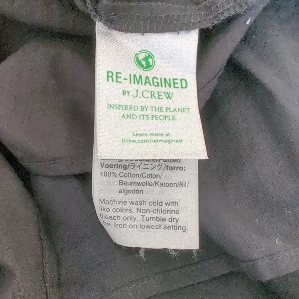 J Crew Ruffle Front Maxi Dress Braided Belt Womens Wrap Size 6 Cottage Core EUC‎ - Picture 9 of 12